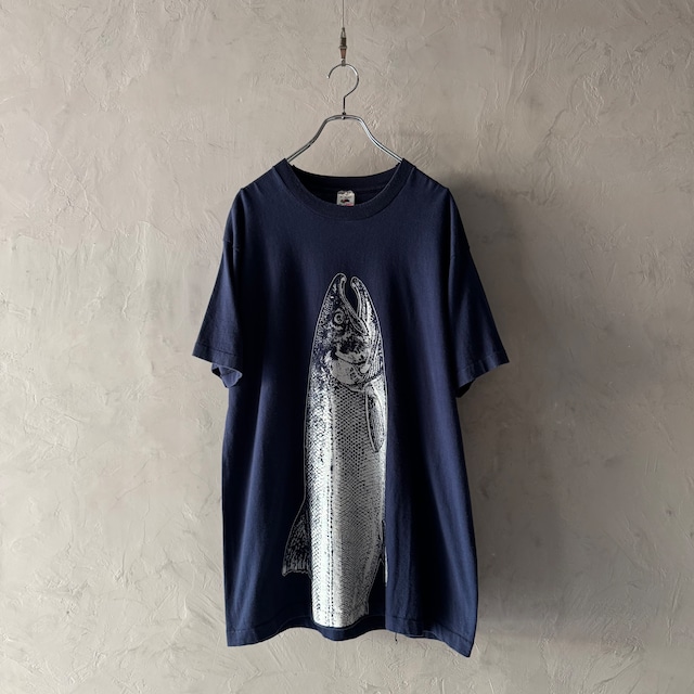 -Thomas Prochaska- 90's Fish Print Tee