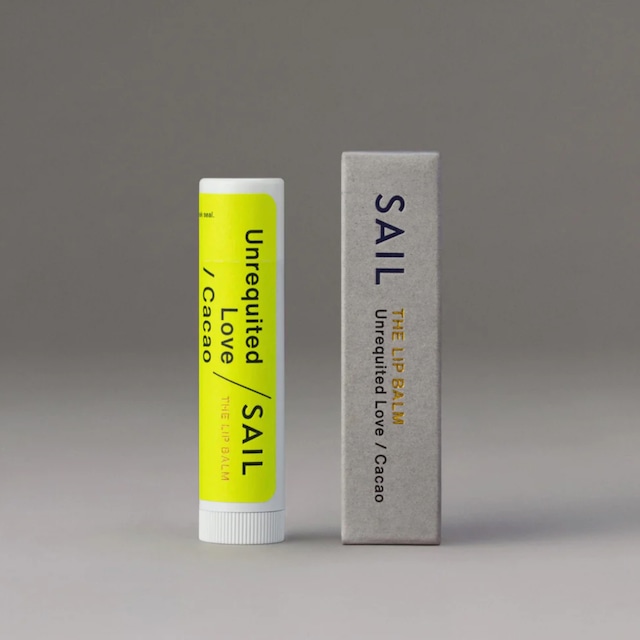 SAIL - THE LIP BALM Unrequited Love / Cacao 3.8g