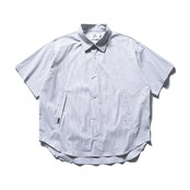 グリッドチェック ワイドポケットシャツ R3018