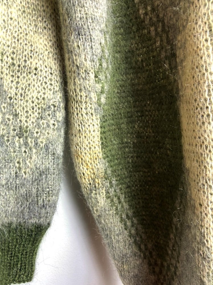 Vintage Mohair Zip Up Cardigan [Vintage Mohair] [1960s] Vintage