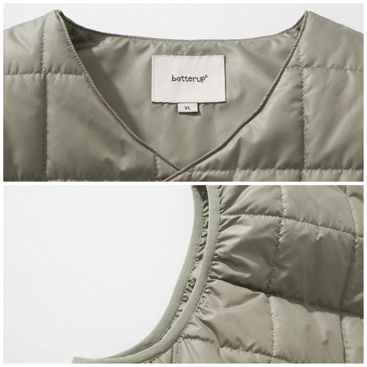 Quilted snap button vest 1533 - 18