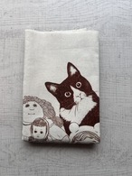 コヤンイサムチョン｜ファブリック 横長猫01：商品写真1