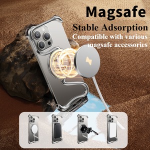 ◆iPhone 16/Pro/Pro Max◆ S-Shaped Aluminum Phone Case / S-シェイプ アルミニウム スマホケース