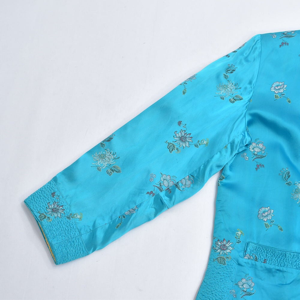 Vintage 60s フローラル柄 総刺繍 デザイン リバーシブル Vintage 60s フローラル柄 総刺繍 デザイン リバーシブル