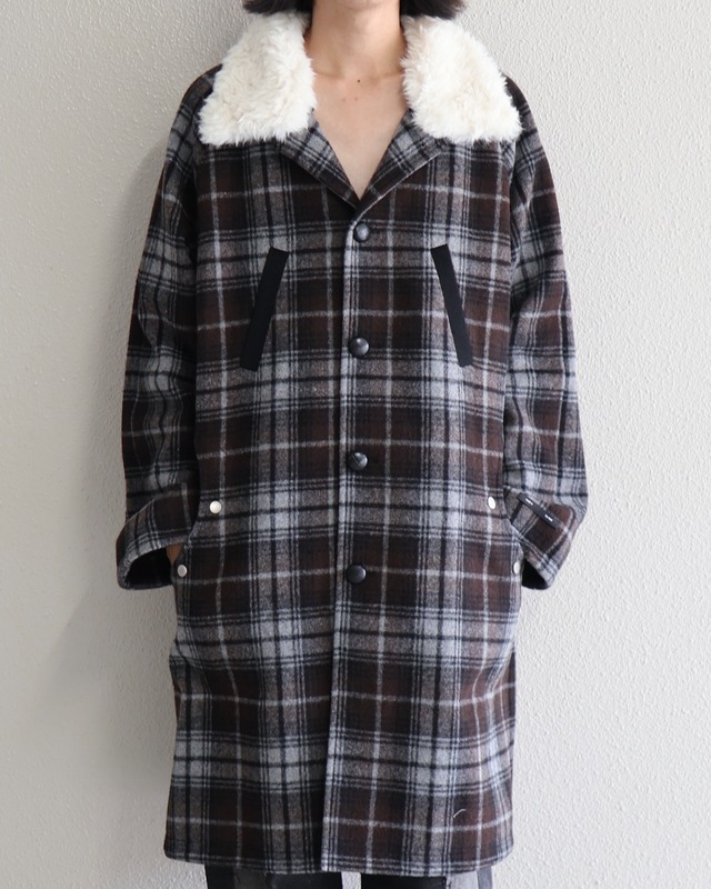 theworldisyouroyster 25AW/GNOLI Coat Brown/Black
