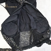 社交ダンス 衣装 ワンピース ドレス 黒 軽い 薄い パーティ 発表会 パーティドレス 上品 スリット ブラック系 モダン ダンス衣装 発表会衣装 スリムデザイン 薄手 おしゃれ フォーマル パーティ ジャズダンス ステージ衣装 ロングドレス レディース