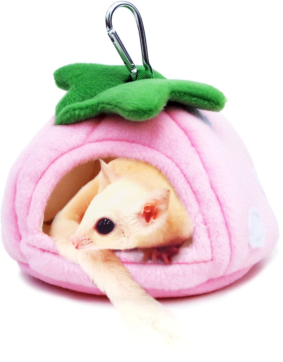 【小動物】ゆらゆらいちごハウス レッド/ピンク