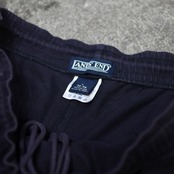 LANDS' END faded wide sweat pants