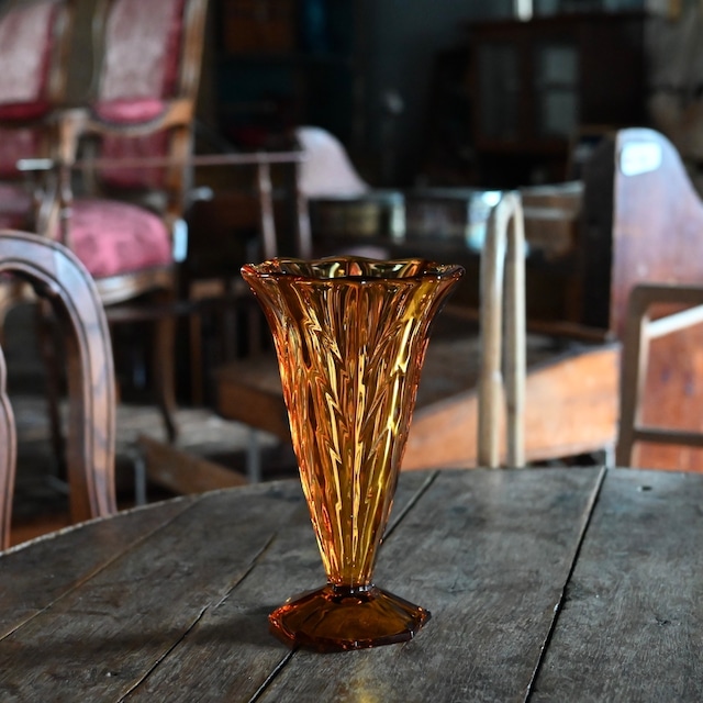 Flower Vase / フラワー ベース〈花瓶・花器・ディスプレイ・ドライフラワー・アンティーク・ヴィンテージ〉113373