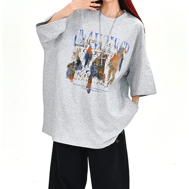 ペイントシーンアートルーズTシャツ
2col R01706