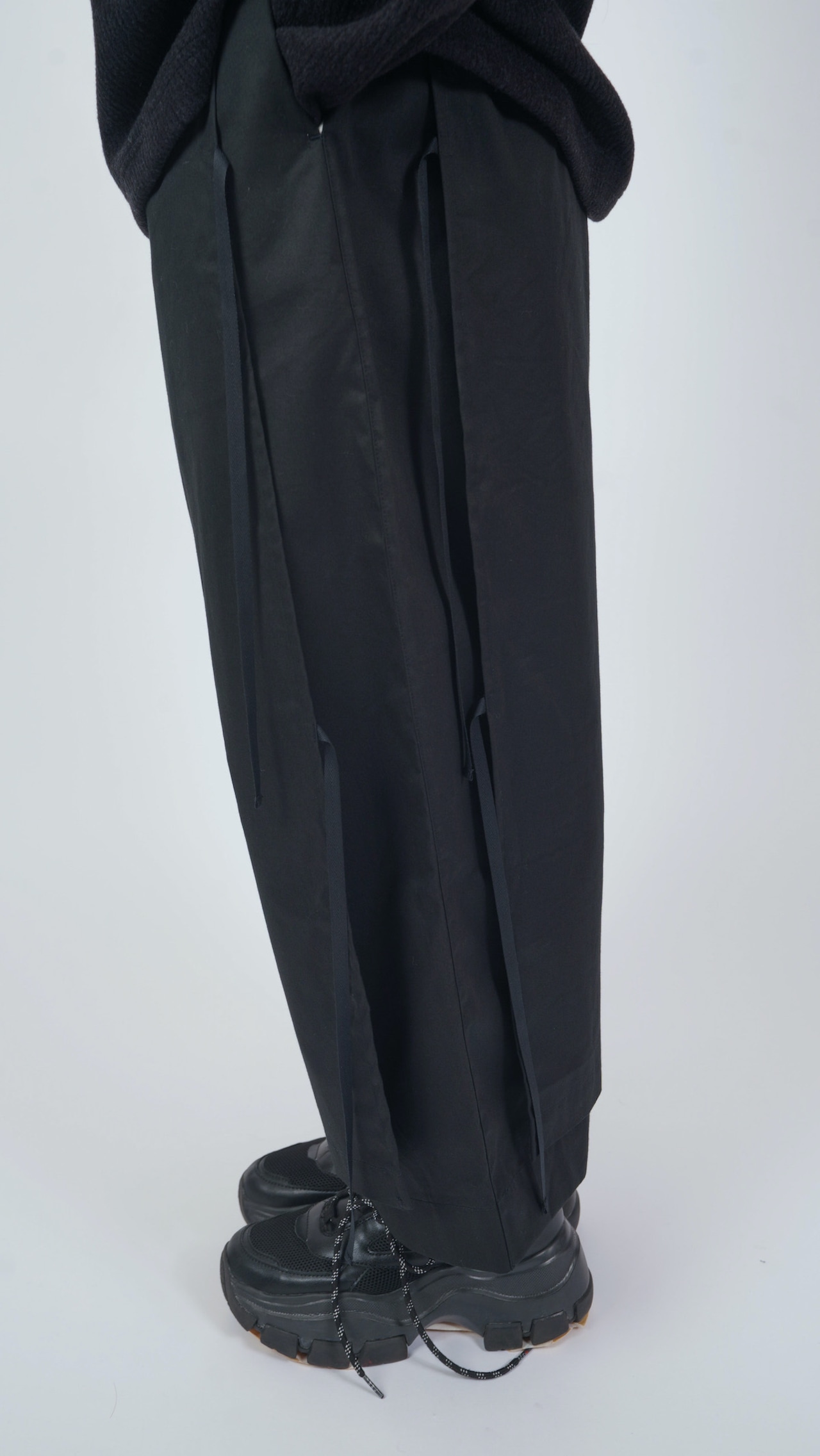 〈 UNIONINI 23AW 〉 casual pants / black / Women’s