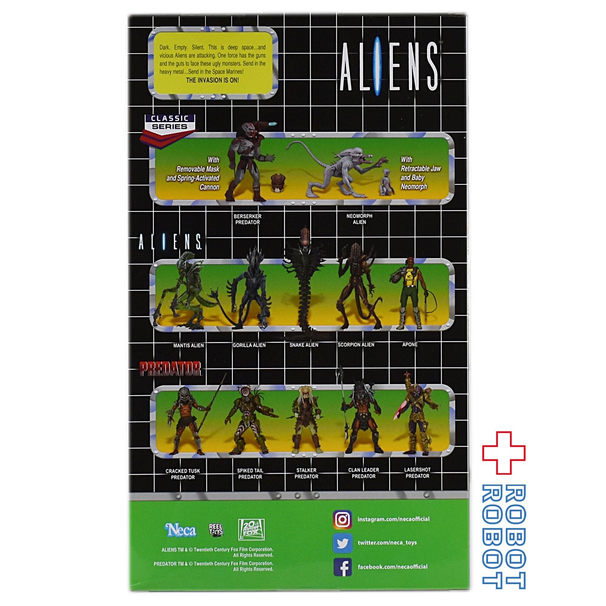 ネカ NECA エイリアン 1990 クラシック ライノ・エイリアン 7インチ