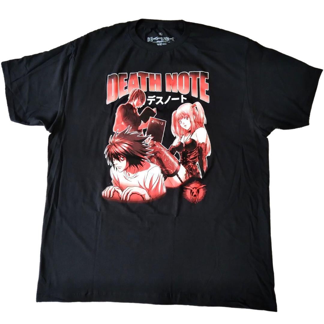 海外公式 デスノート Tシャツ XLサイズ 黒 メキシコ製 アニメTシャツ  