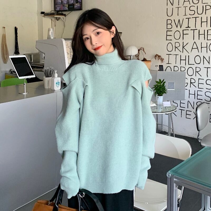 オータムウィンタールーズプルオーバー セーター レディース 秋物 冬物 萌量不足19561491699