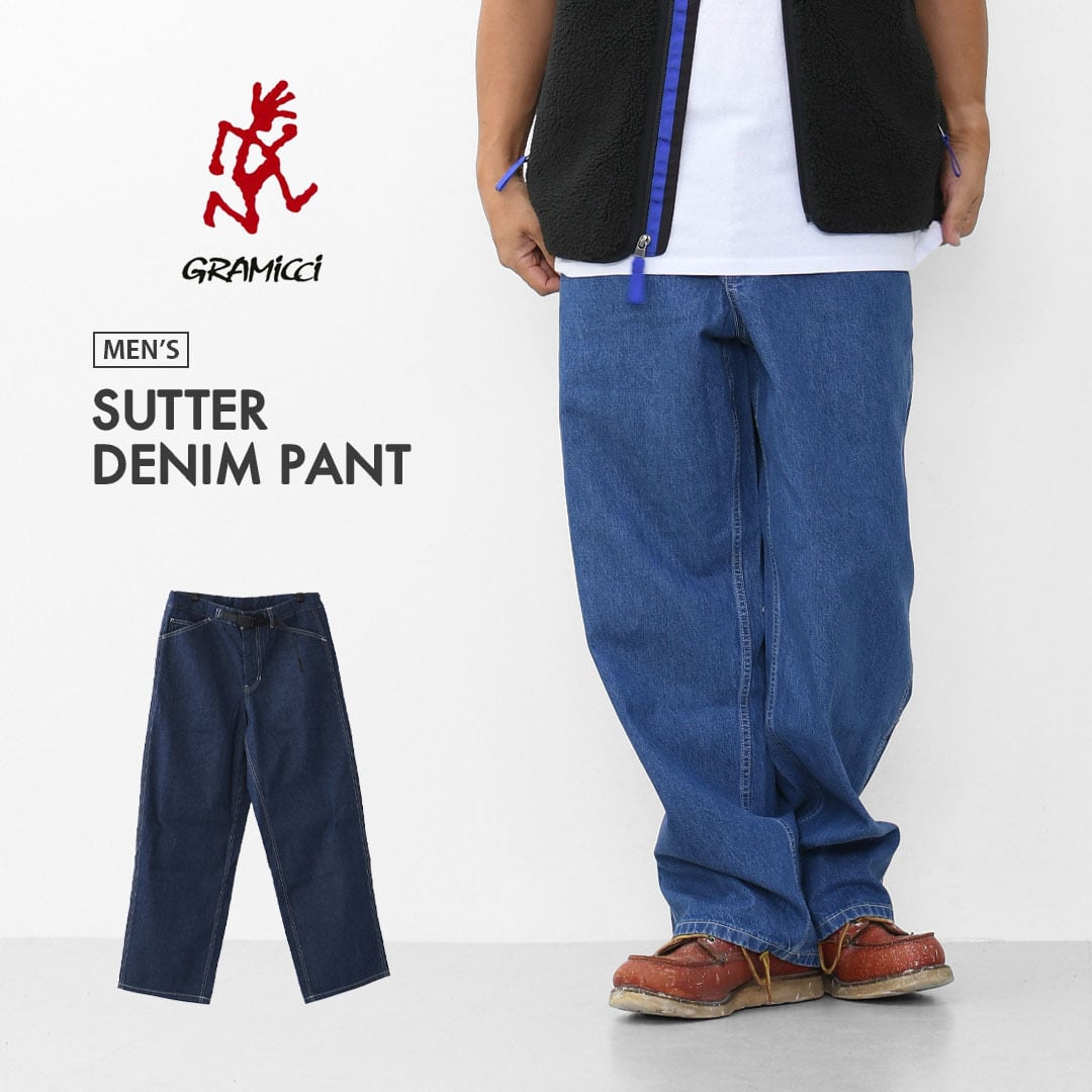 GRAMICCI[グラミチ] SUTTER DENIM PANT [G5FM-P070] サッターデニム