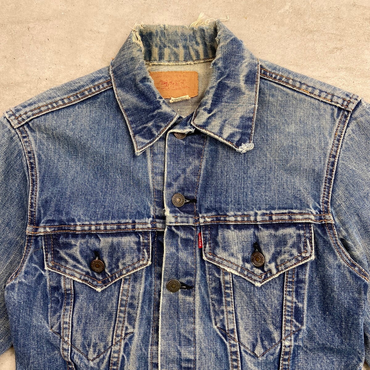 70年代 USA製 Levi's リーバイス 70505 デニムジャケット 4th メンズS