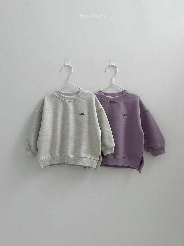 【予約】Asymmetric Sweatshirt / minirobe