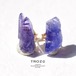 【046 Sunset Collection】 タンザナイト 鉱物原石 14kgf ピアス 天然石 アクセサリー