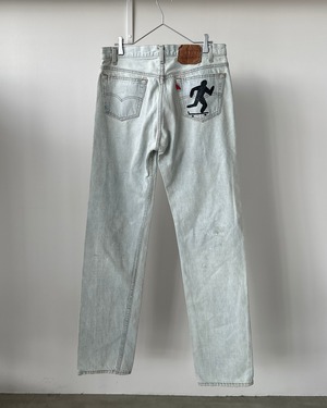 -Levi's- Vintage 90s W36L36 501 Paint Denim Pants made in USA