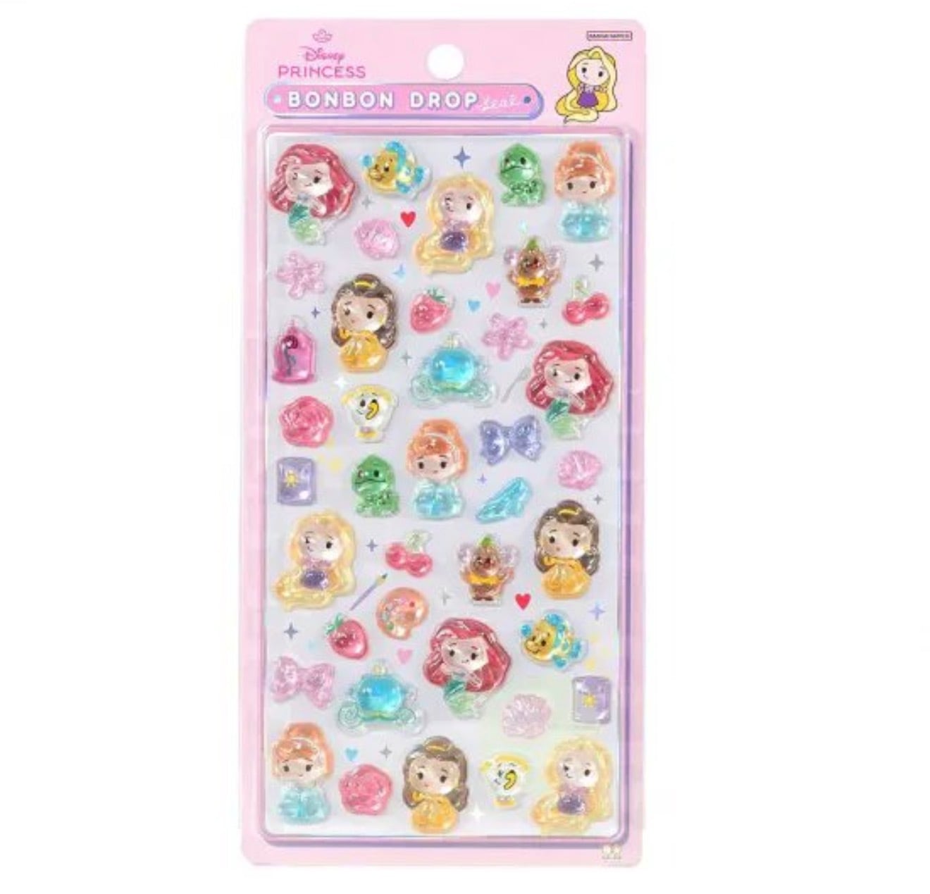 ディズニープリンセス ボンボンドロップシール | シールステーション
