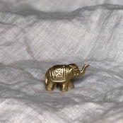 幸運のゾウ【3cm】お香立て