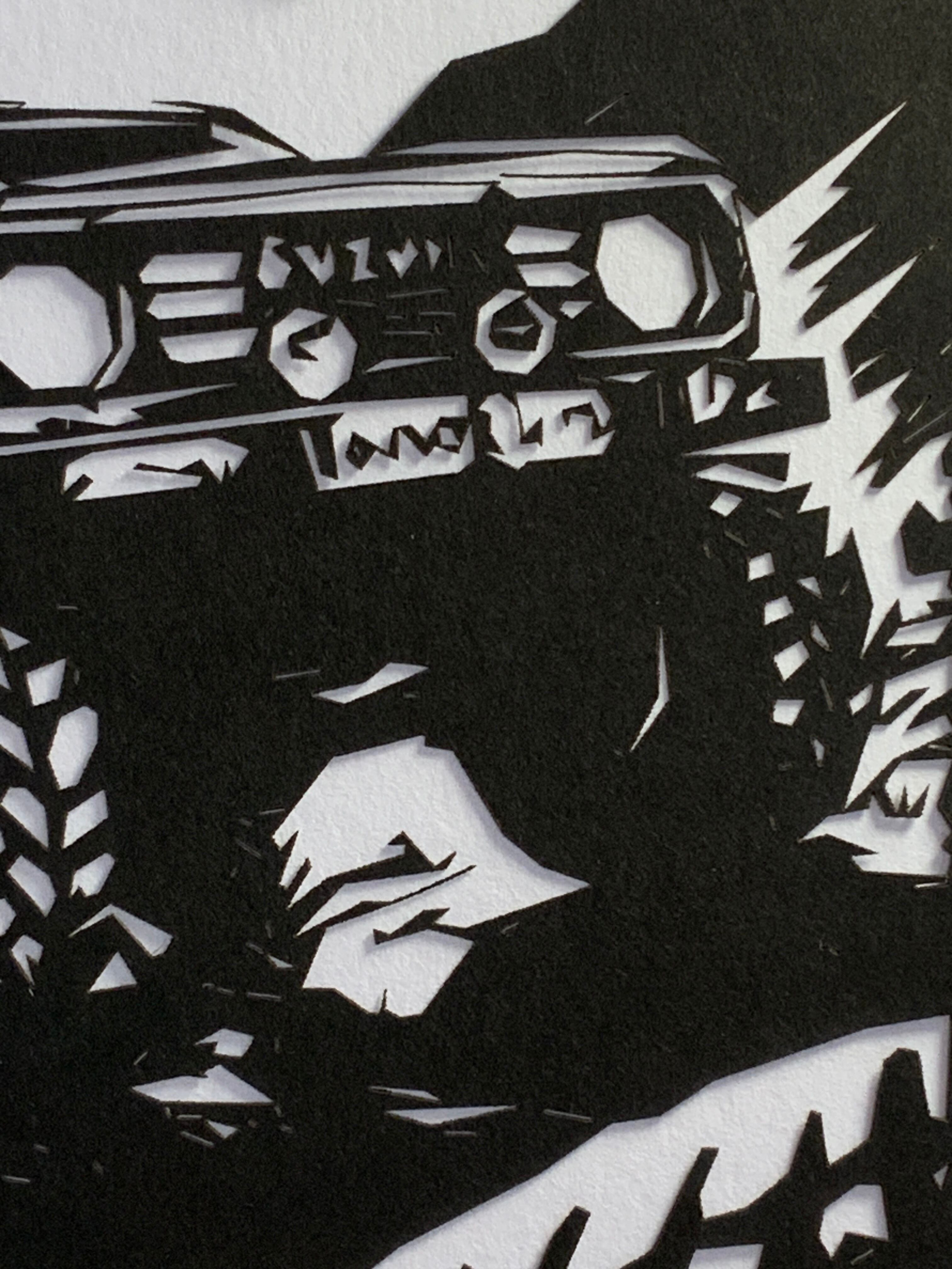 536-Car-ジムニー切り絵 | 切り絵博覧会 (↑上のメニューにも色々あり〼)