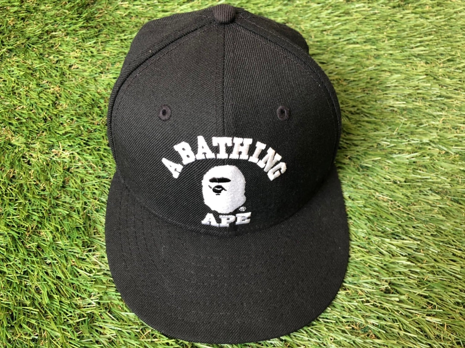 A BATHING APE × NEW ERA 9 FIFTY CAP BLACK 25JH8137 | BRAND BUYERS ...