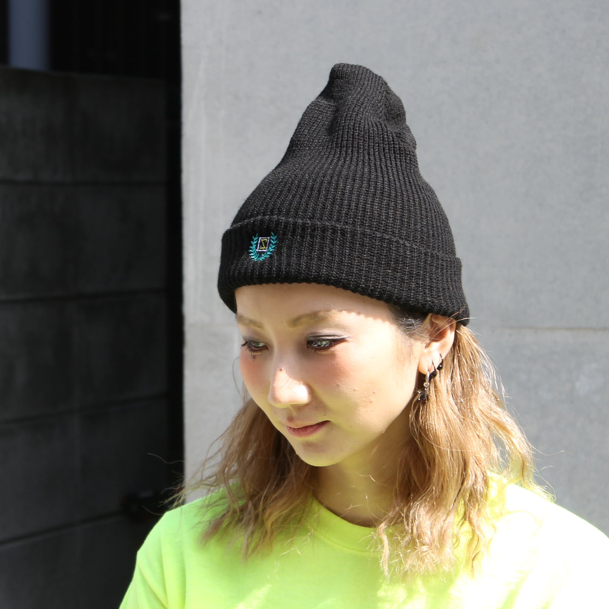 LAUREL WATCH CAP #BLACK