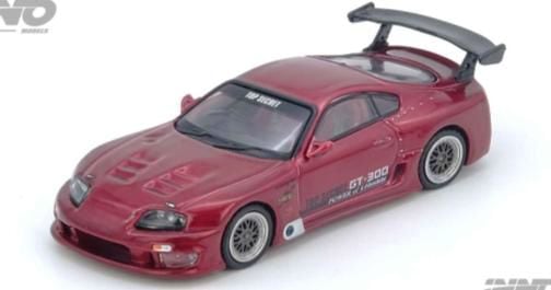 INNO イノモデル 1/64 トヨタ Toyota スープラ (A80) "TOP SECRET" レッド IN64-A80TS-RED