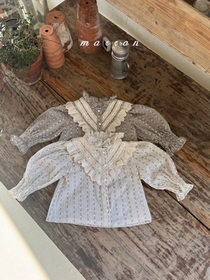 予約：Loulou blouse〔marron〕