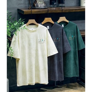 Number graphic back print tee 0966