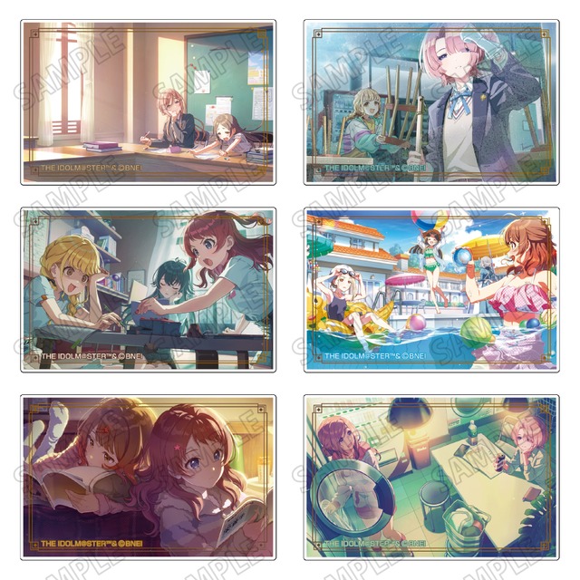 学園アイドルマスター アクリルブロックコレクション BOX 全6種