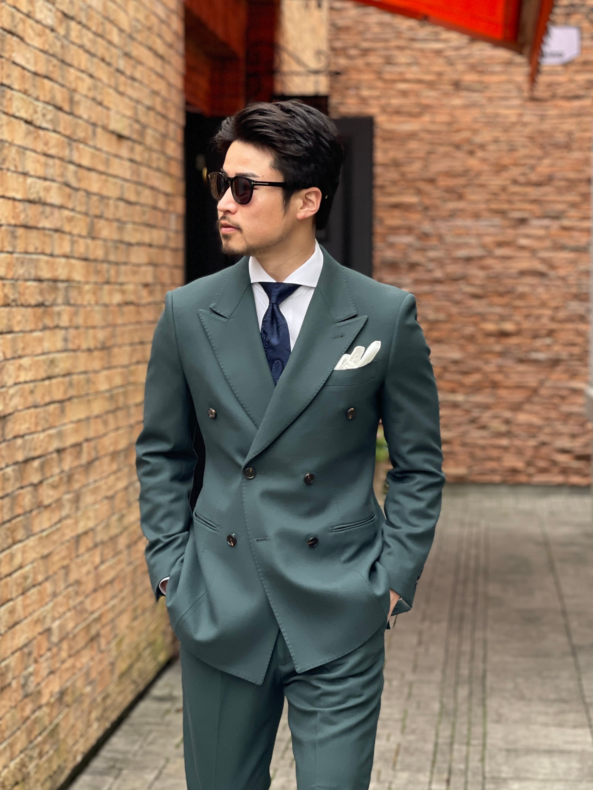 高品質】ダブルスーツ | Wide Range