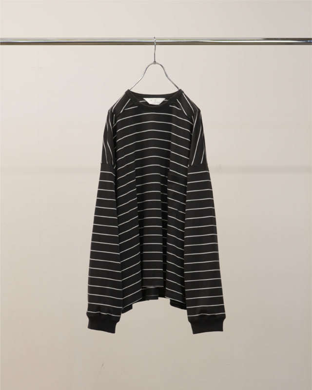 ANCELLM / BORDER LS (BLACK)