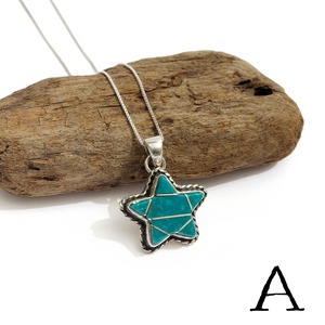 【INDIAN JEWELRY インディアンジュエリー】Navajo Turquoise Star pendant James Maygoats ナバホ ターコイズ スターペンダント ジェームス・メイゴート作