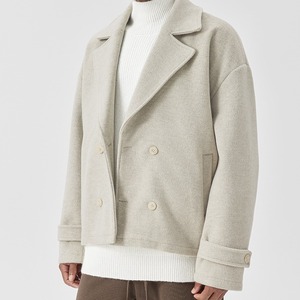 ゆったりカジュアルダブルショートジャケット　952