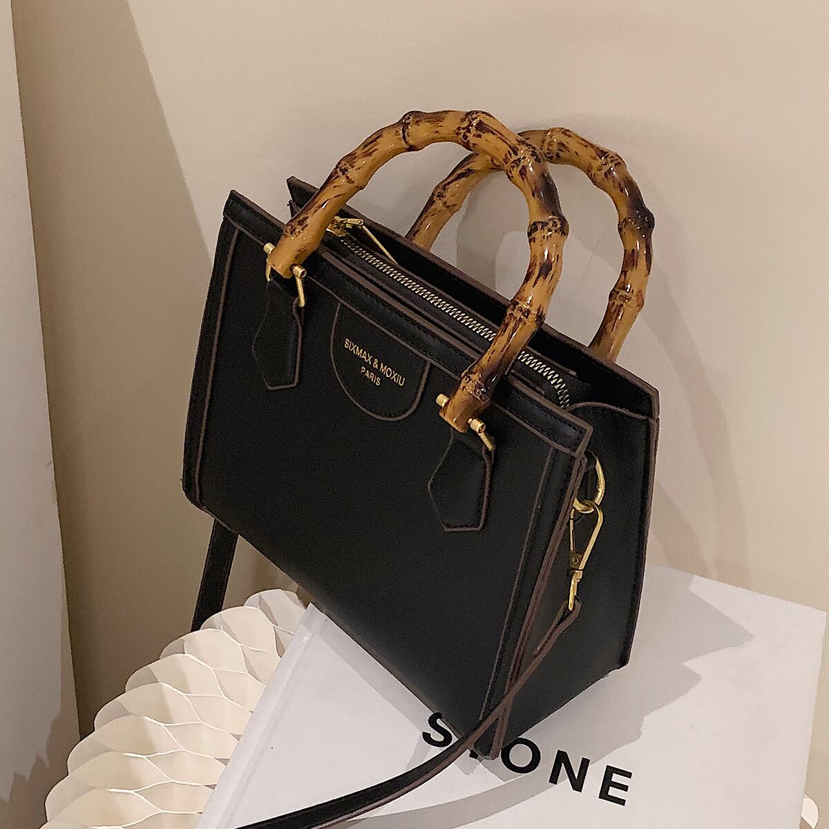 オータムウィンタースタンダード レトロ 秋物 冬物 トートバッグ ハンドバッグ メッセンジャーバッグ 手作りハンドバック10045268936