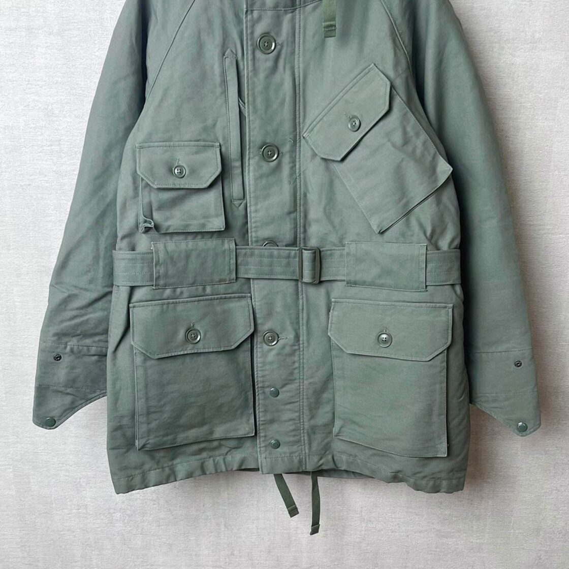 NEW] ENGINEERED GARMENTS FIELD PARKA-DOUBLE CLOTH オリーブ | Pay ID