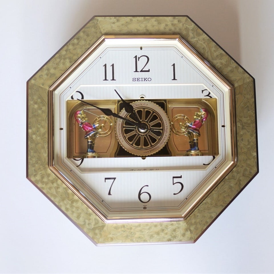 セイコー壁掛時計 Puppet からくりクロック
