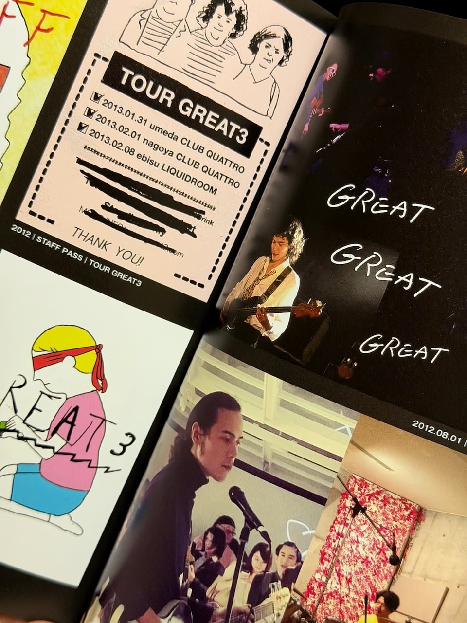 アート・デザイン・音楽 GREAT3 \"30 YEARS\" Anniversary Book GREAT3 