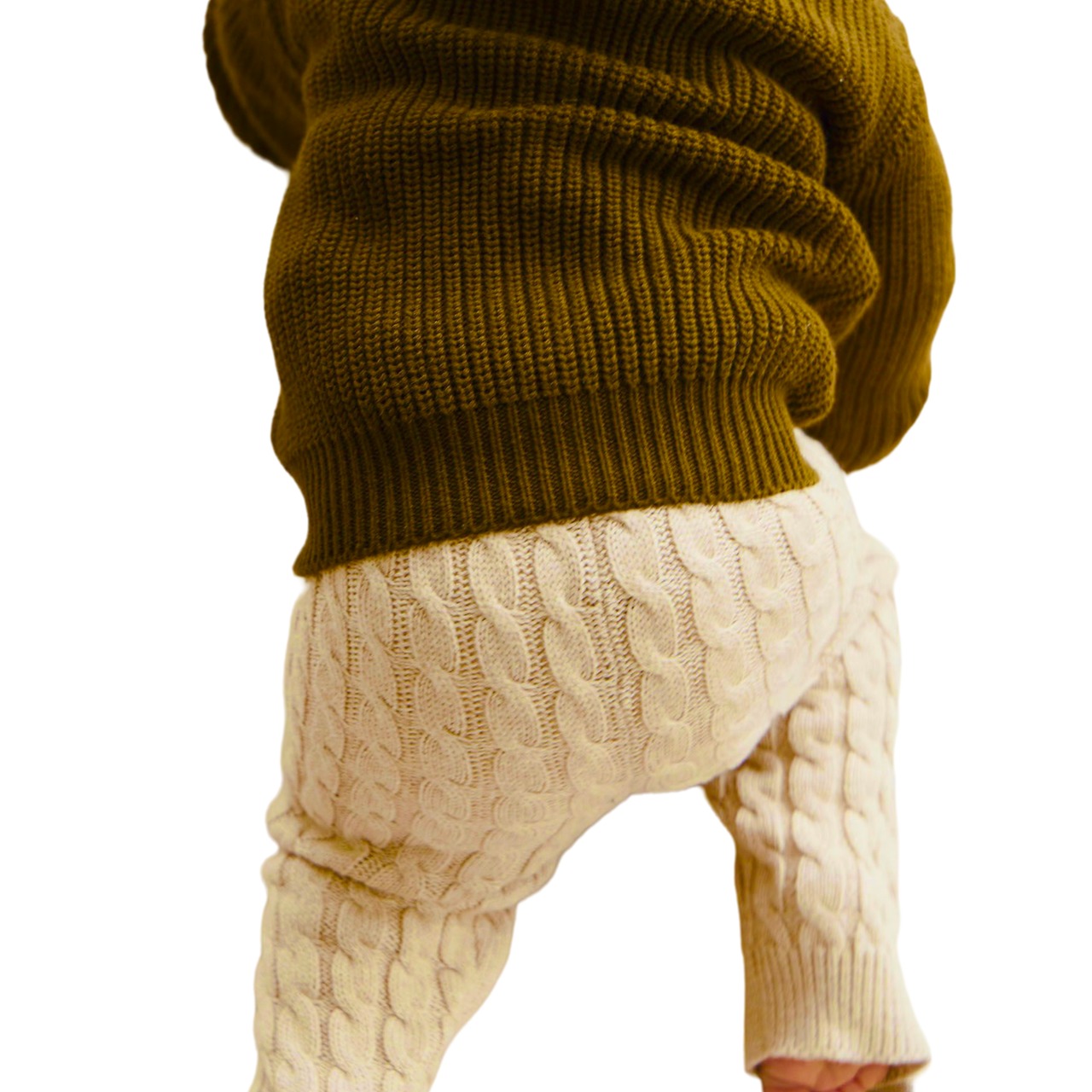 サスペンダー付きニットパンツ【Kids】 | Select Shop myst