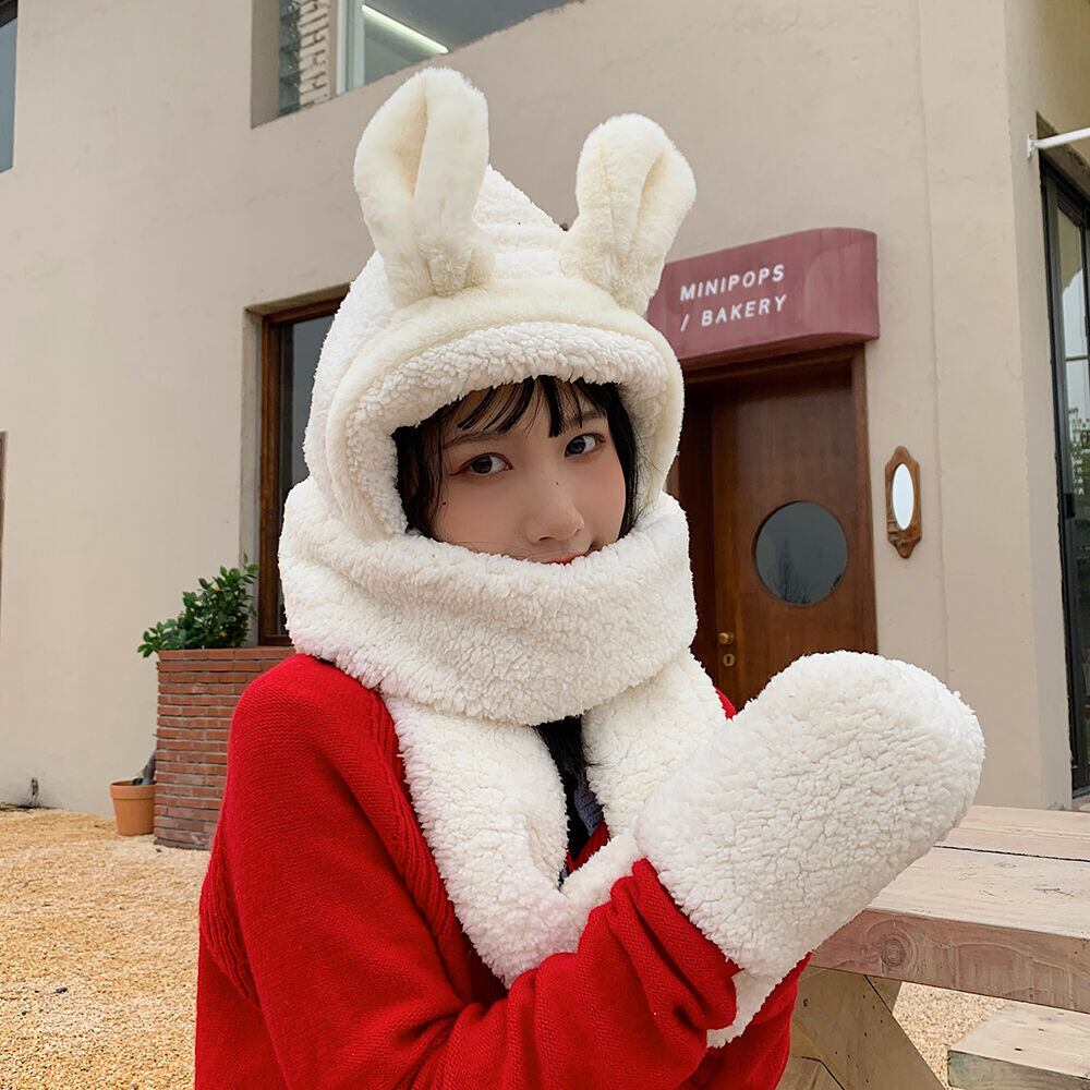 スカーフ ウィンターフード 帽子 大人ガーリー スウィート キュート カジュアル 冬物 ブラック・アイド・ピーズ39770429156