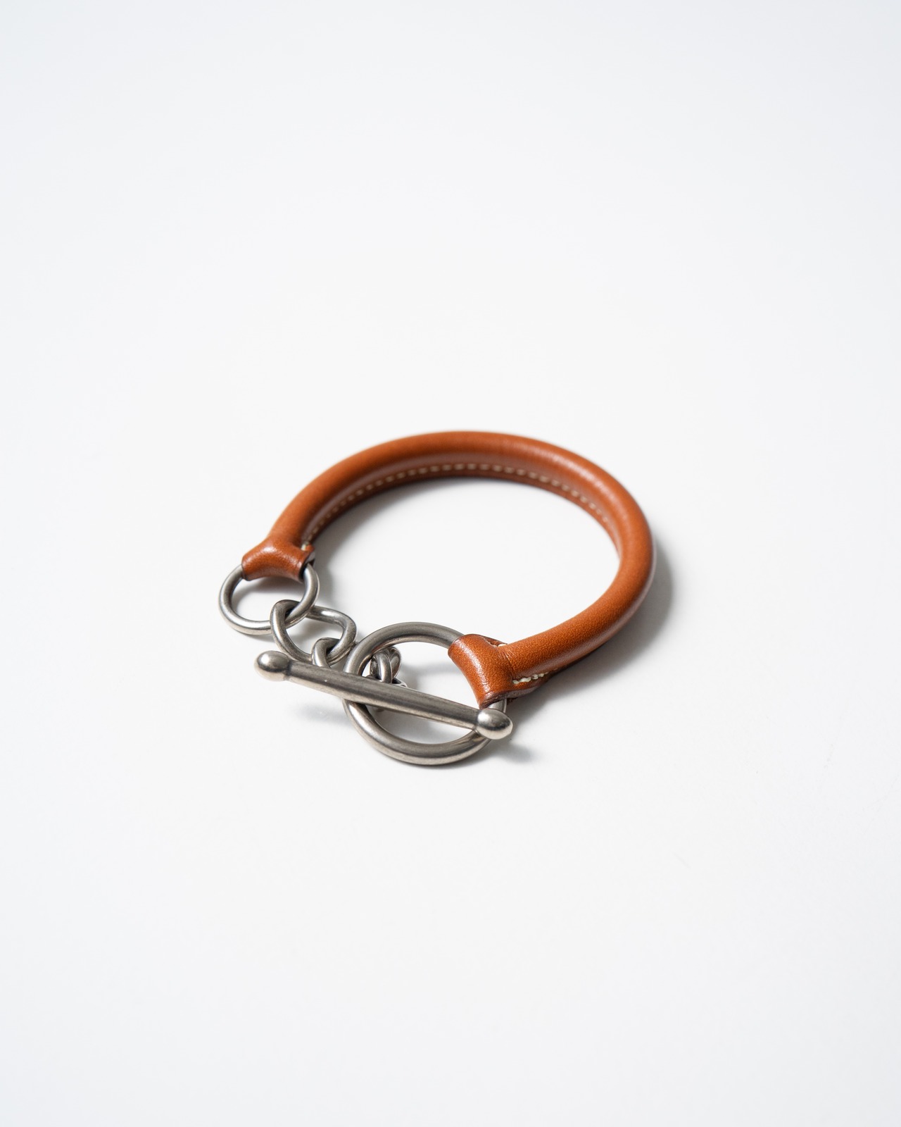〈Hermès〉Leather bracelet