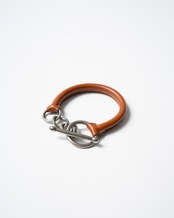 〈Hermès〉Leather bracelet