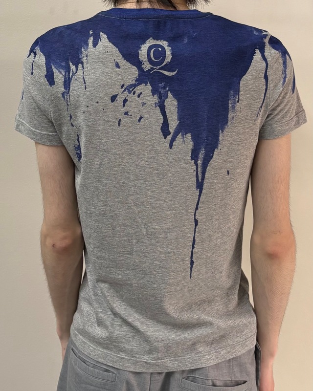 【ALEXANDER McQUEEN】painted skull t-shirt