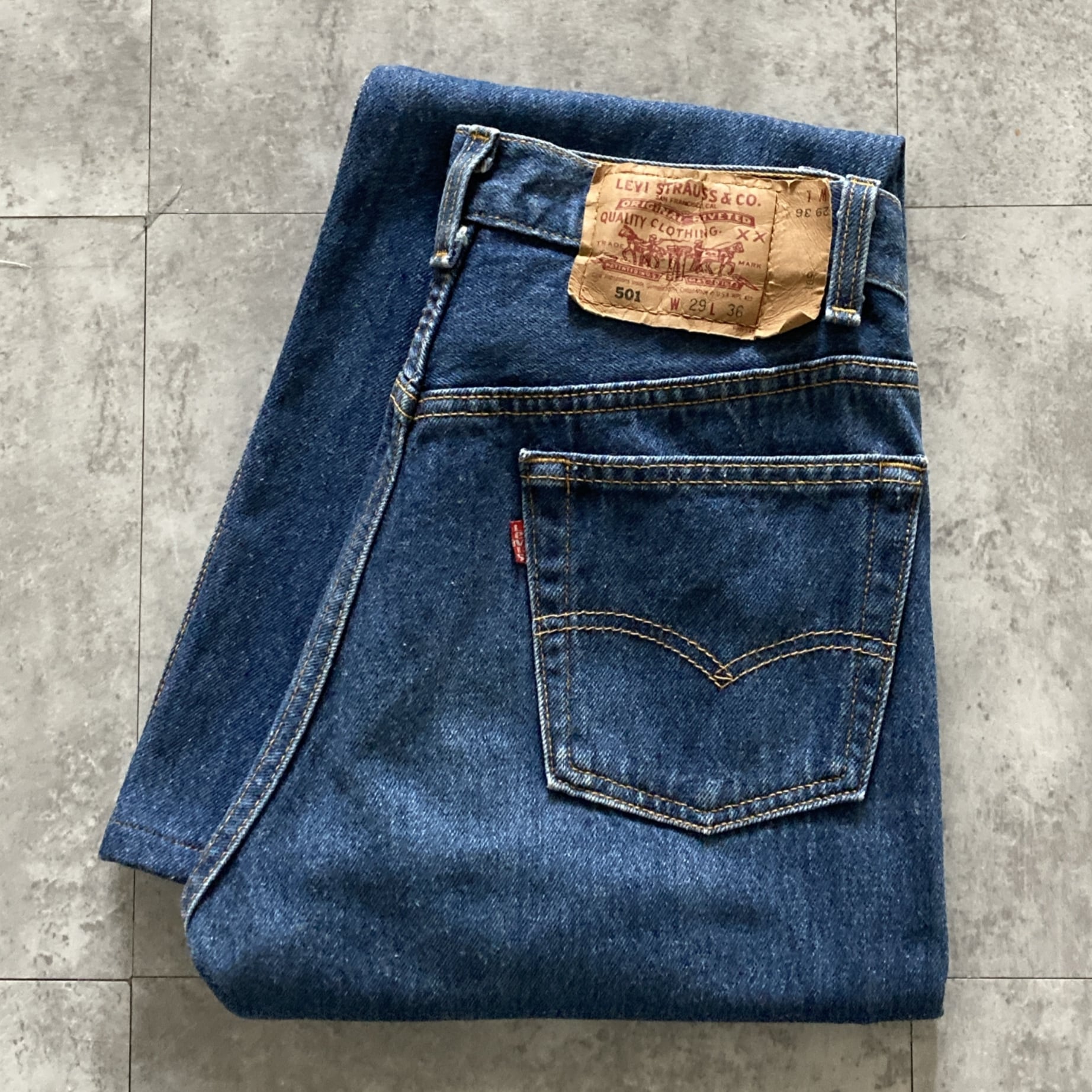 W29 L36】90's US.Levis 501 リーバイス マーフィー工場(546) ボタン裏