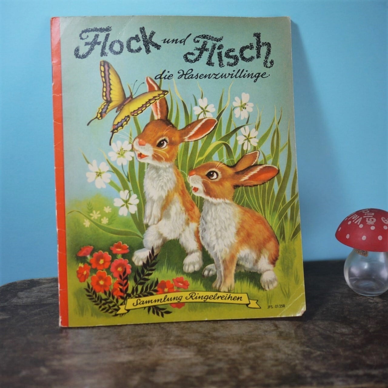 Flock und Flisch die Hasenzwillinge ドイツ古書 古い絵本 洋書