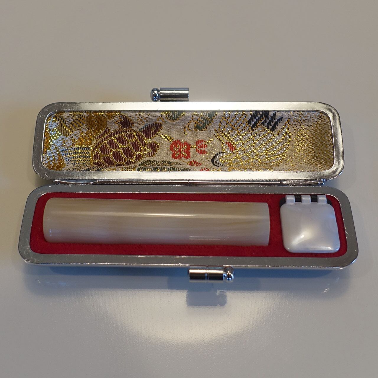 牛角（白）12ミリ丸