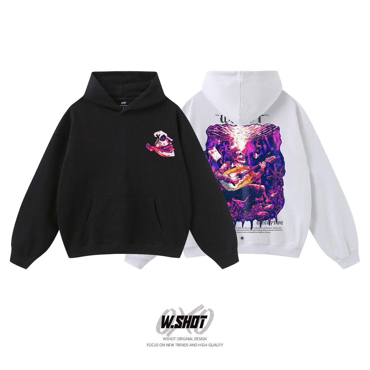 WSHOT Original Guitar Clown Hoodie WS030