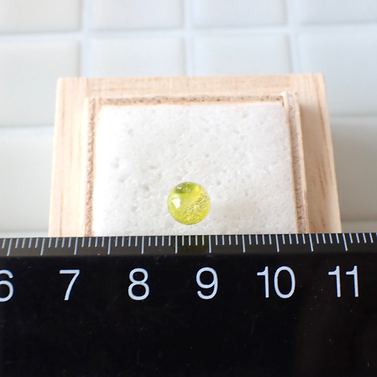 軟骨ヘリックス16G 琉球ガラス